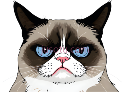 猫,卡通,白色,灰色,黑色, PNG