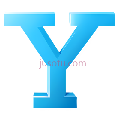 字母,立体,蓝色, PNG