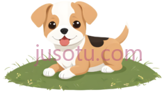 小狗,卡通,白色,棕色,黑色PNG