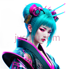 女仆,霓虹发饰,剑道PNG