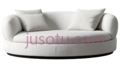 圆形,单人沙发PNG