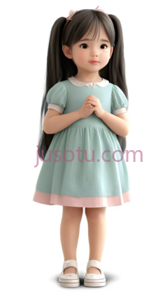 小女孩, PNG