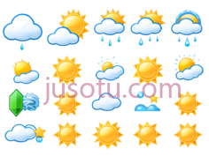 天气图标, PNG