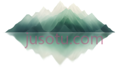 山峰,抽象,绿色PNG