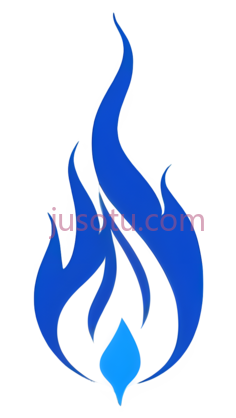 火焰,抽象,蓝色PNG