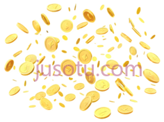 金币,3D动画,金色PNG
