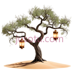 树,绿色PNG