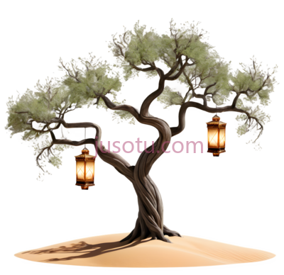 树,绿色, PNG