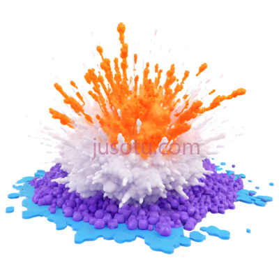 液体爆炸,抽象,橙色,白色,紫色,蓝色, PNG