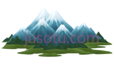 山峰,卡通,白色,蓝色PNG