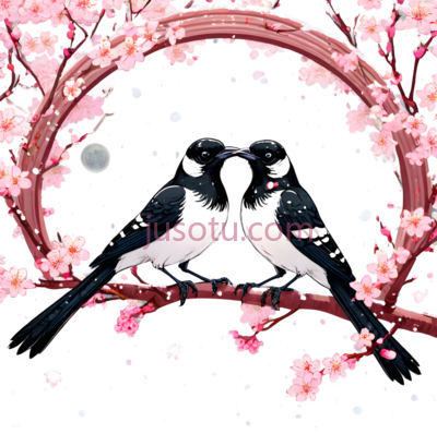 乌鸦,插画,黑色, PNG