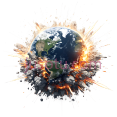 爆炸, PNG