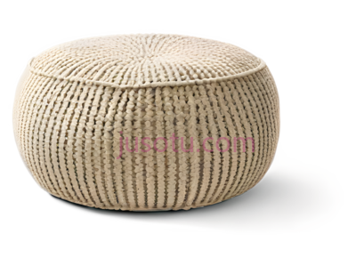 坐垫,编织,米色, PNG
