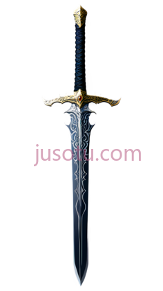 剑,装饰性,金色,蓝色PNG