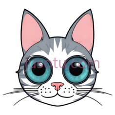 猫,黑客,眼睛PNG