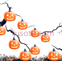 南瓜灯笼PNG