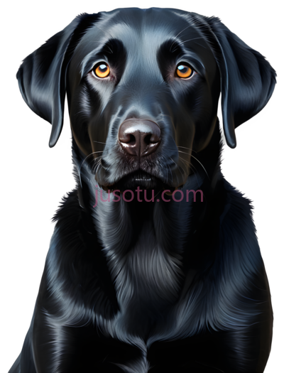 狗,插画,黑色, PNG