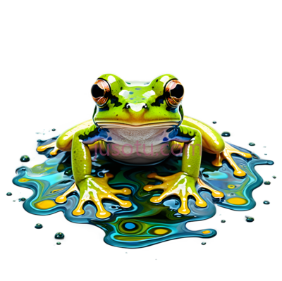 奇异青蛙, PNG