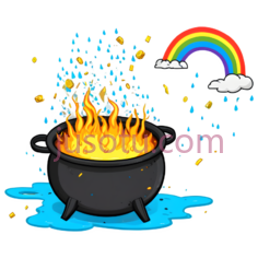 锅,卡通,黑色PNG