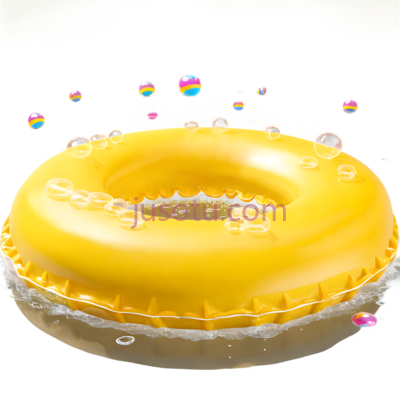 黄色游泳圈, PNG