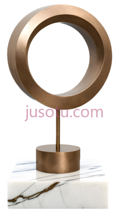 雕塑,现代,金色PNG