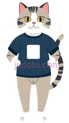 卡通猫,说话,猫PNG