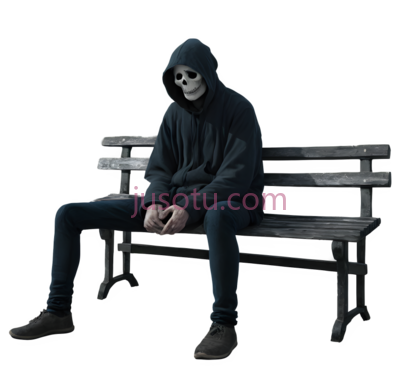 人,戴着兜帽,面具,黑色, PNG