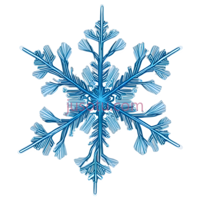 水墨,雪花, PNG
