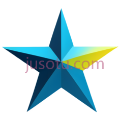 蓝五角星PNG