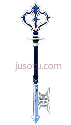 钥匙,复杂装饰性,蓝色PNG