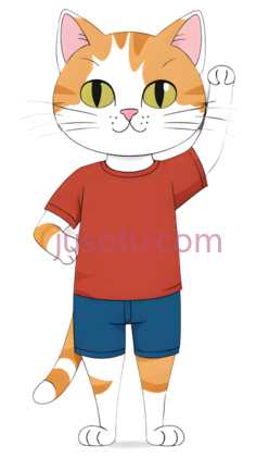 卡通猫,说话,猫恤PNG