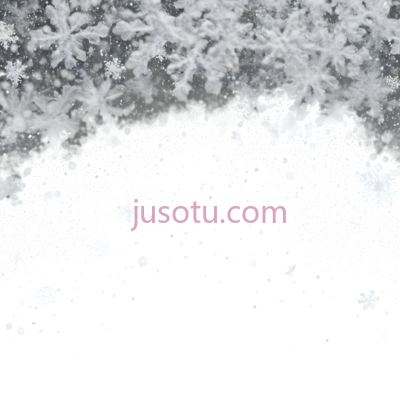 雪花,飘落,白色, PNG