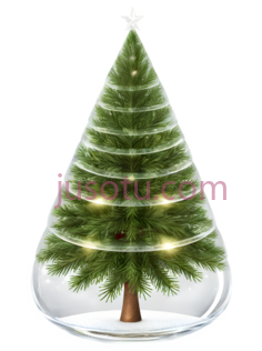 圣诞树,现代,绿色PNG