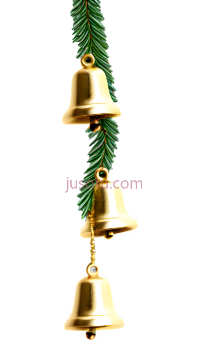 圣诞树铃铛, PNG