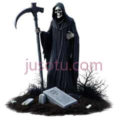 死神,哥特式,黑色PNG