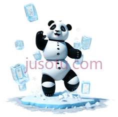 雪人,熊猫, PNG
