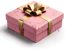 礼物盒,方形,粉色PNG