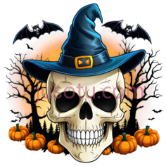 骷髅,万圣节,白色PNG