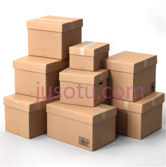 纸箱,堆叠,棕色PNG