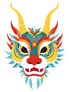中国龙,可爱PNG
