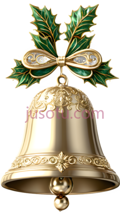 铃铛,复古,金色PNG