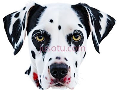 斑点狗脸, PNG