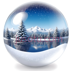 雪球,卡通,蓝色,白色PNG