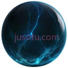 玻璃球,抽象,蓝色PNG