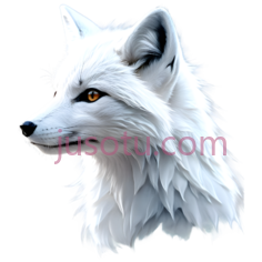 狼,卡通,白色PNG