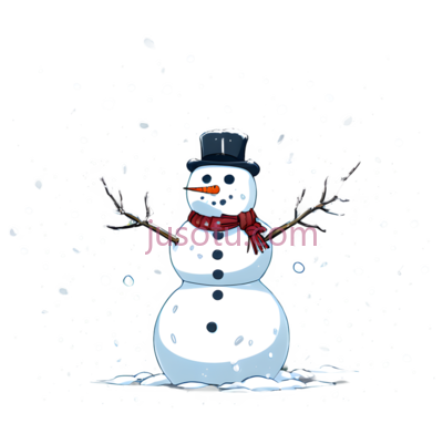 雪人,下雪, PNG