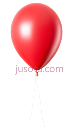 红色,热气球PNG