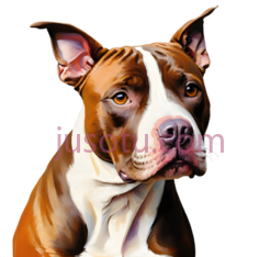 狗,插画,棕色,白色PNG