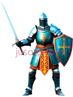 骑士,盔甲,蓝色PNG