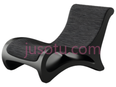 椅子,现代,黑色PNG